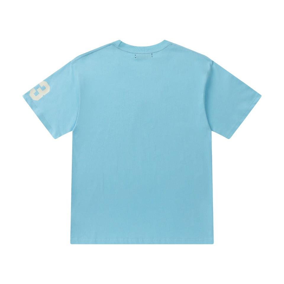 Amiri 23 Blue T-Shirt Without Collar