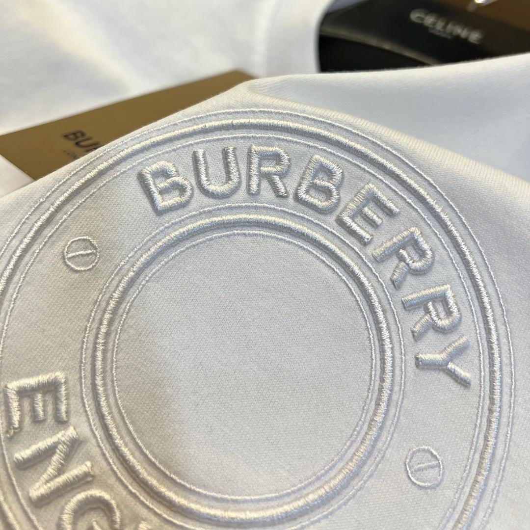 Burberry T-Shirt Without Collar 'White'