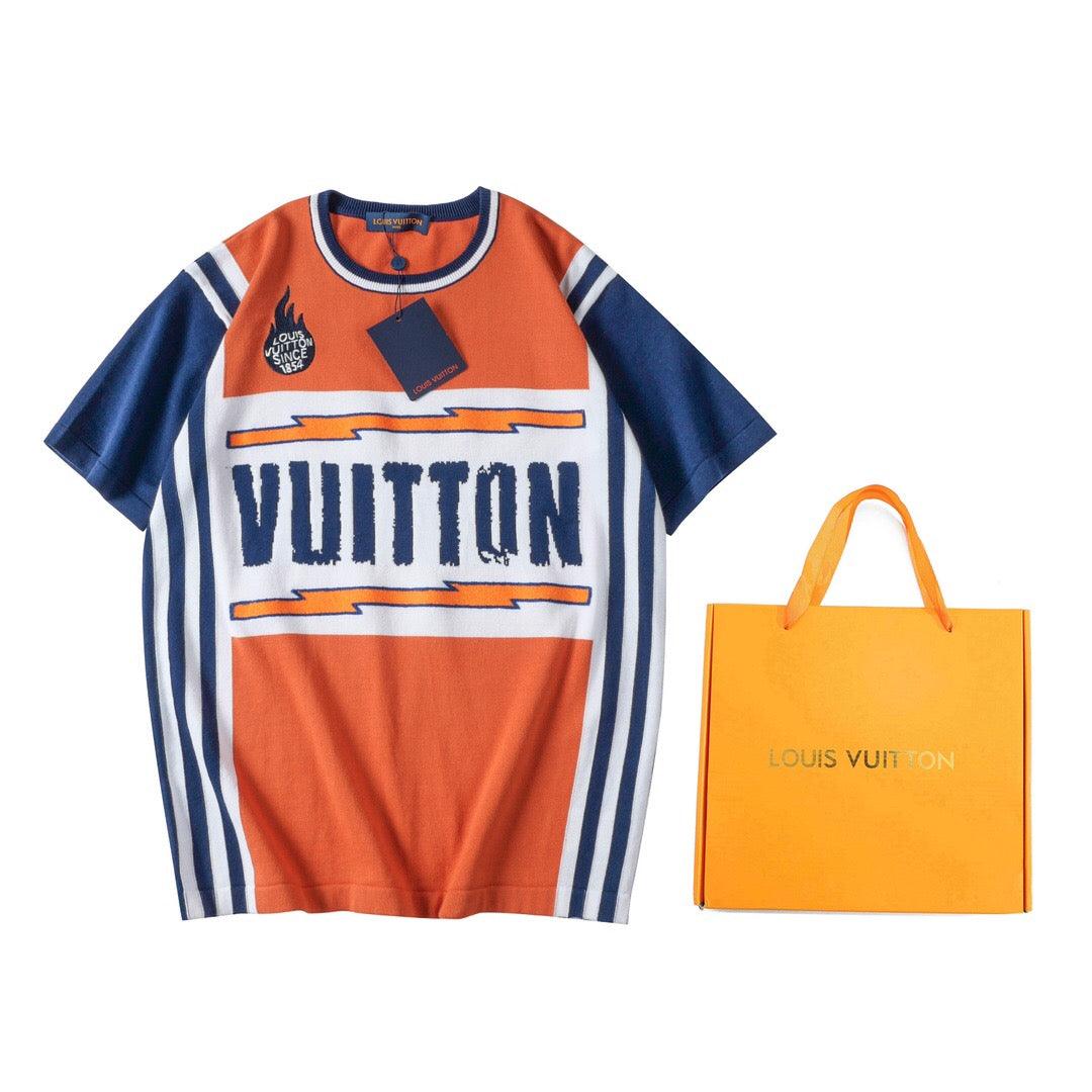 Louis Vuitton T-Shirt Without Collar 'Orange'