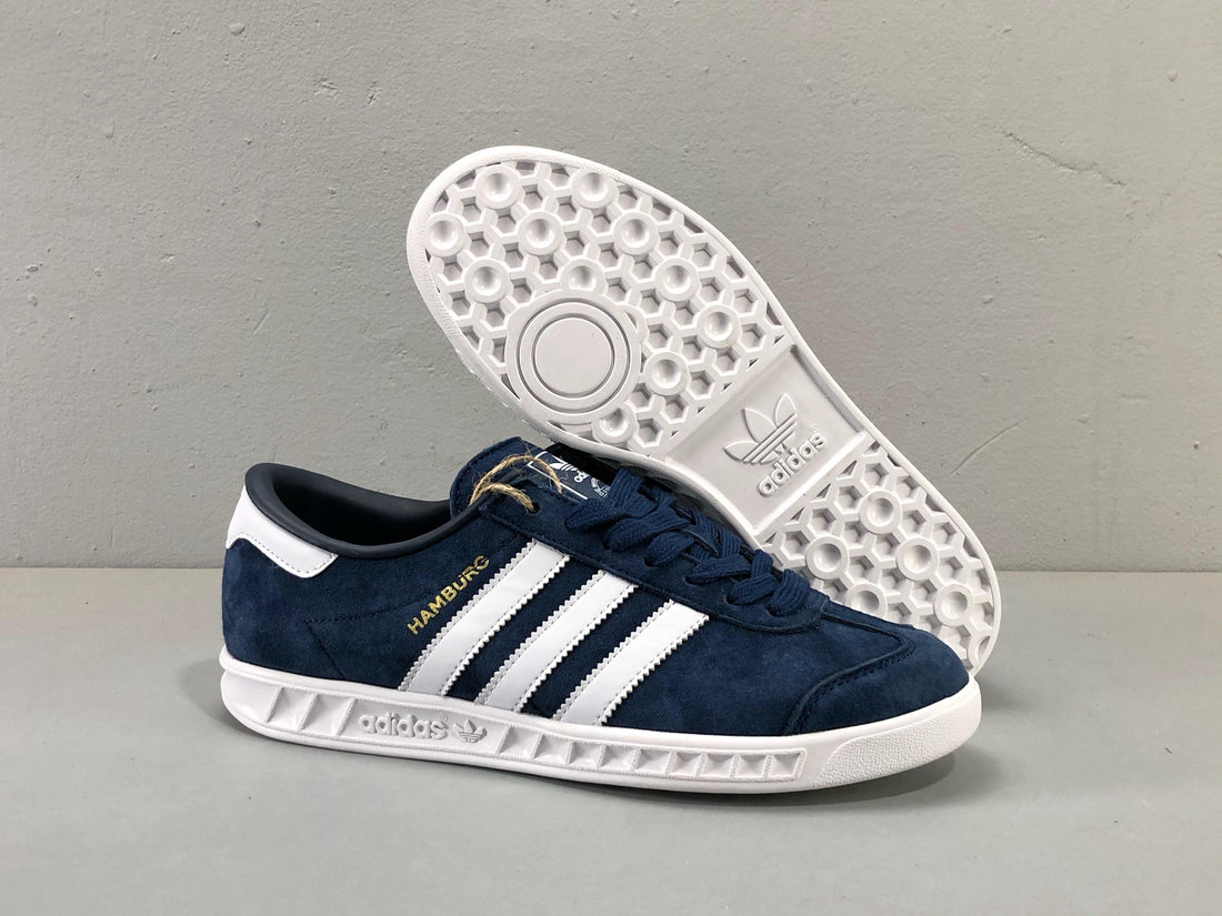 Adidas Originals Hamburg 'Dark Blue White'