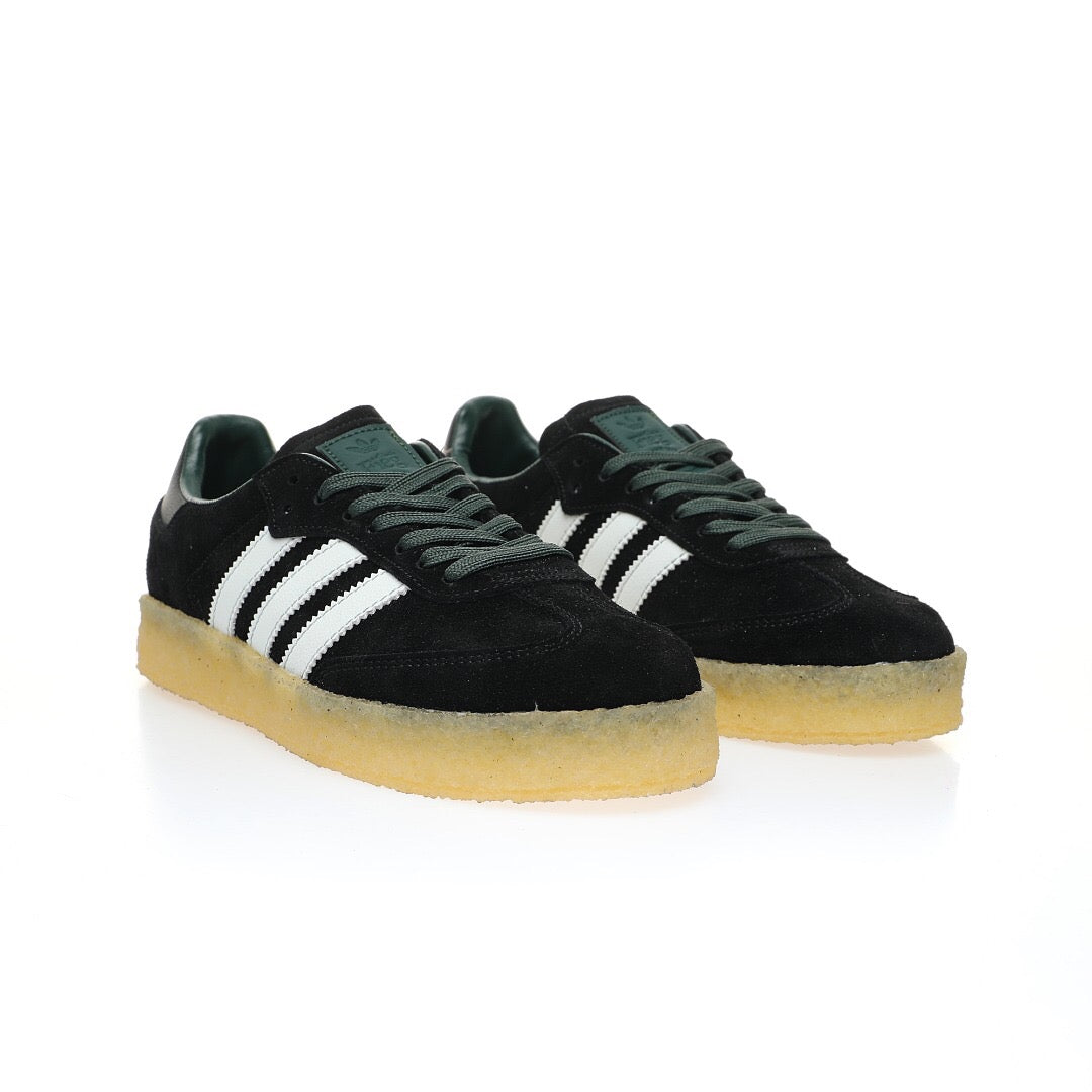 Adidas Originals Clarks 8th Street Samba By Ronnie Fieg Chalk 'Shadow Green'