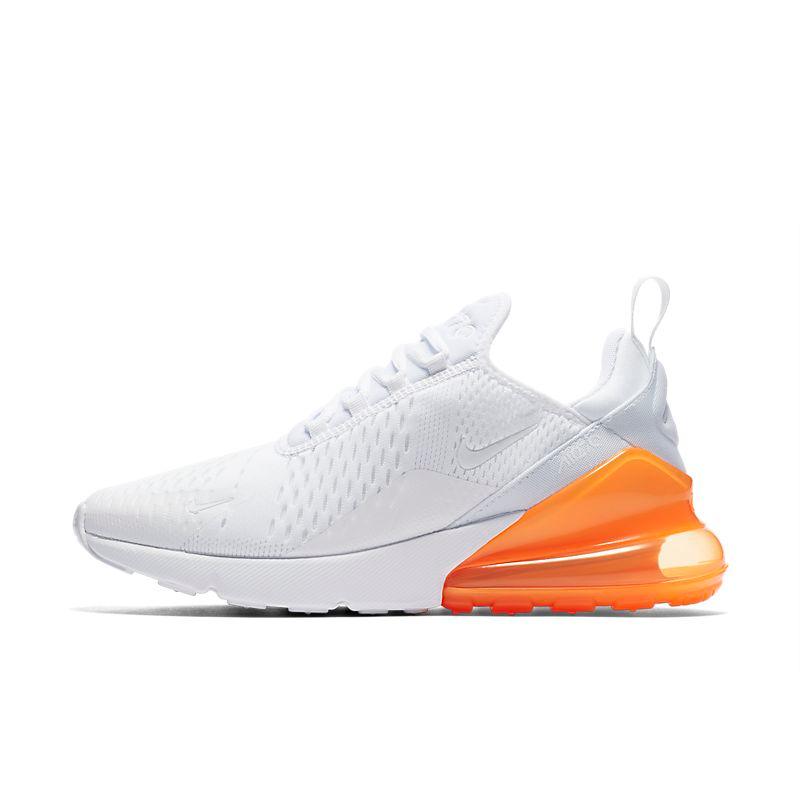 Nike Air Max 270 'White Pack (Total Orange)'