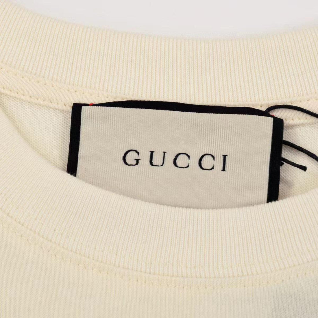 Gucci T-Shirt Without Collar 'Beige'