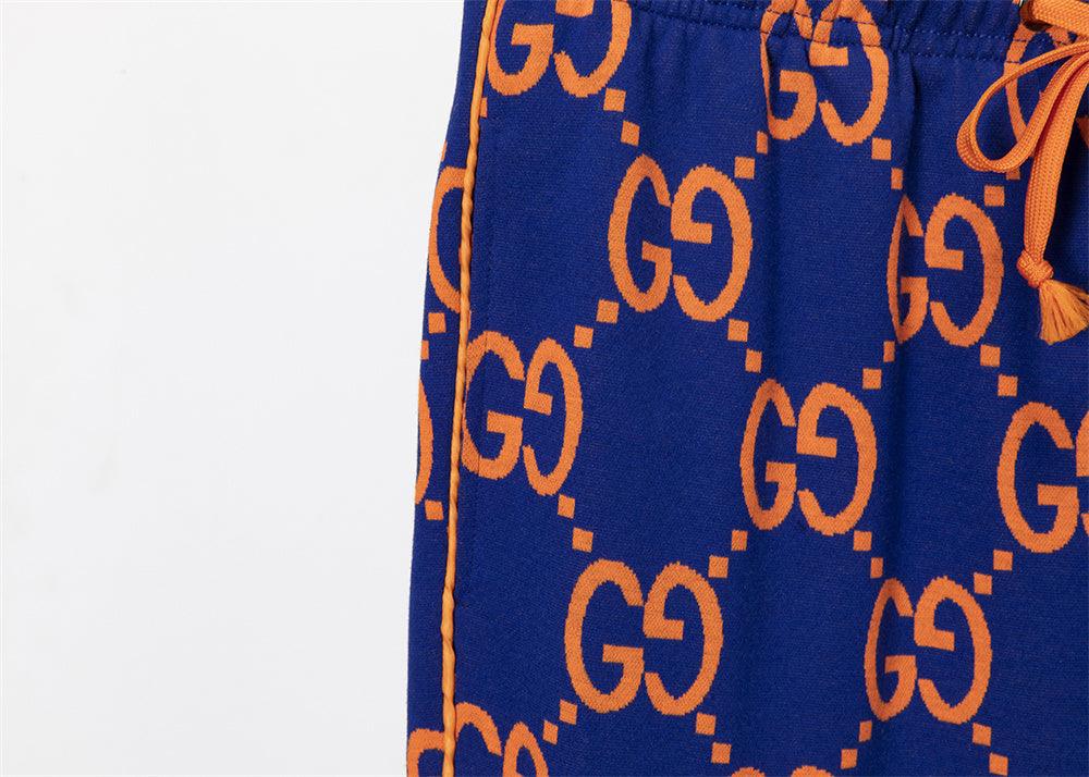 Gucci Long Pant 'Blue/Orange'