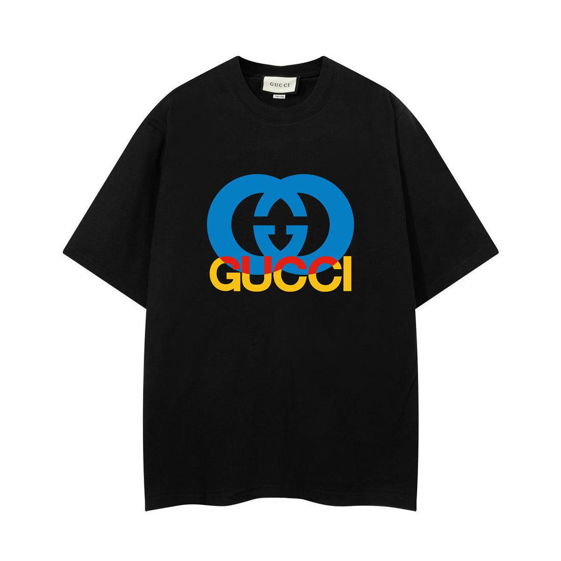 Gucci T-Shirt Without Collar 'Black'