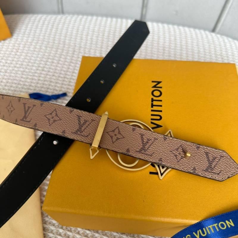 Louis Vuitton Woman Reversible Belt 'Brown/Black'