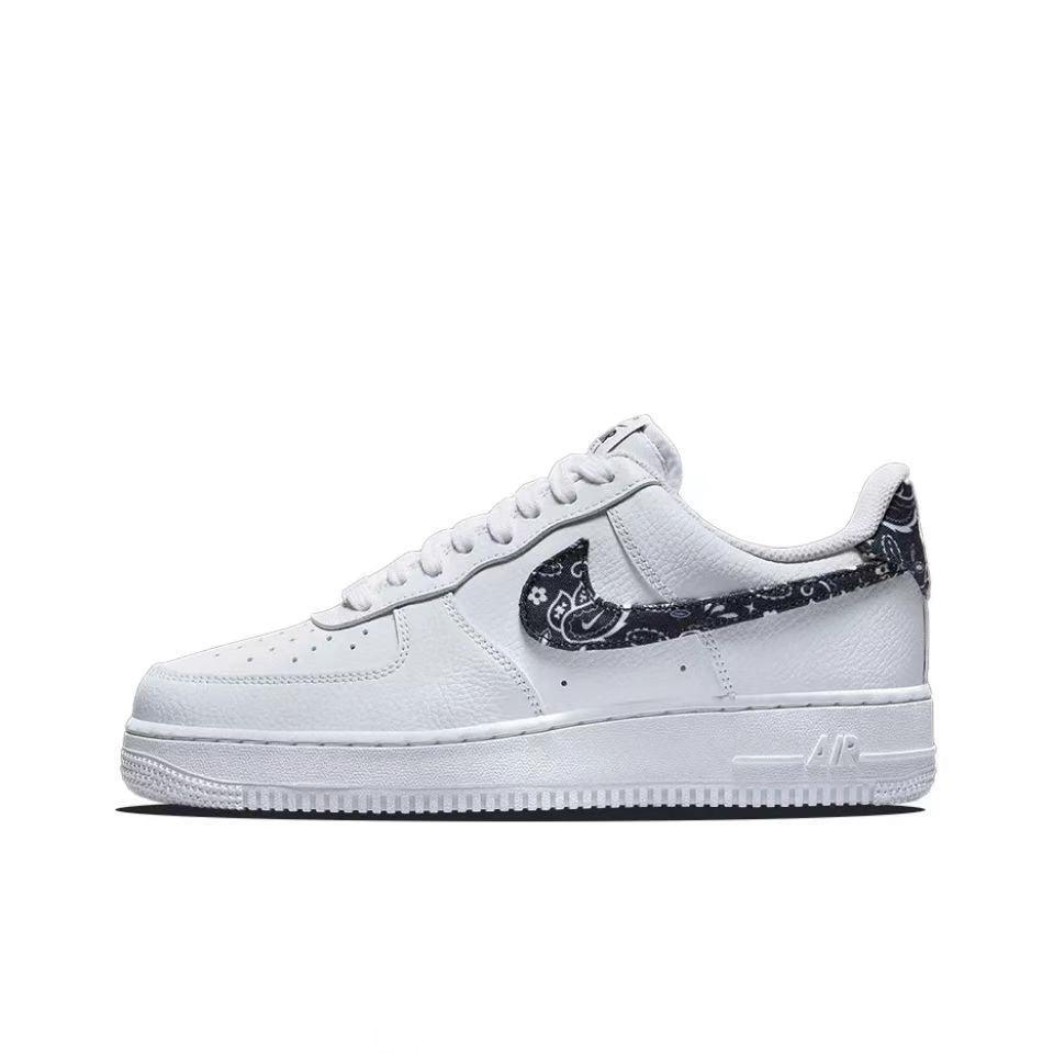 Nike Air Force 1 'Essential White Black Paisley'