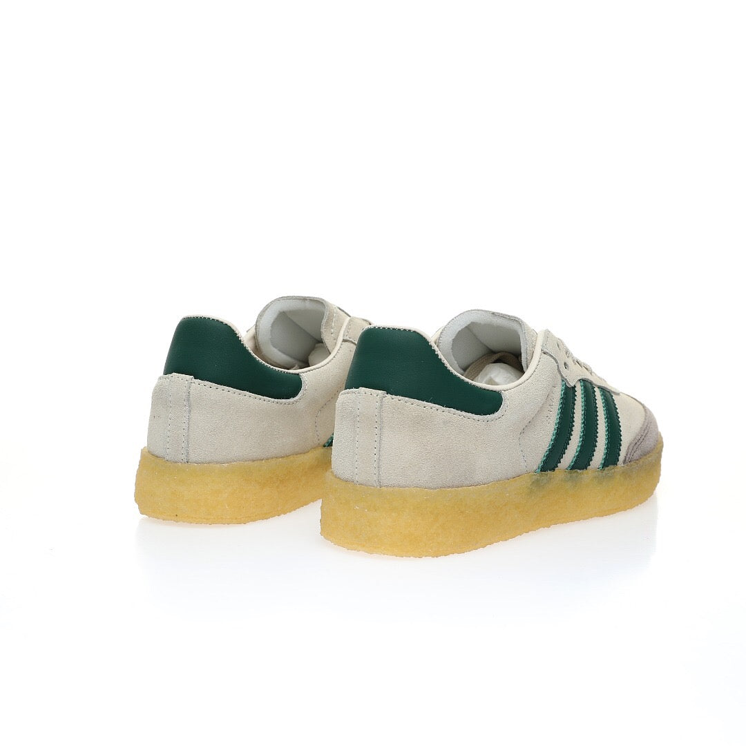 Adidas Originals Clarks 8th Street Samba By Ronnie Fieg Chalk 'White Green'