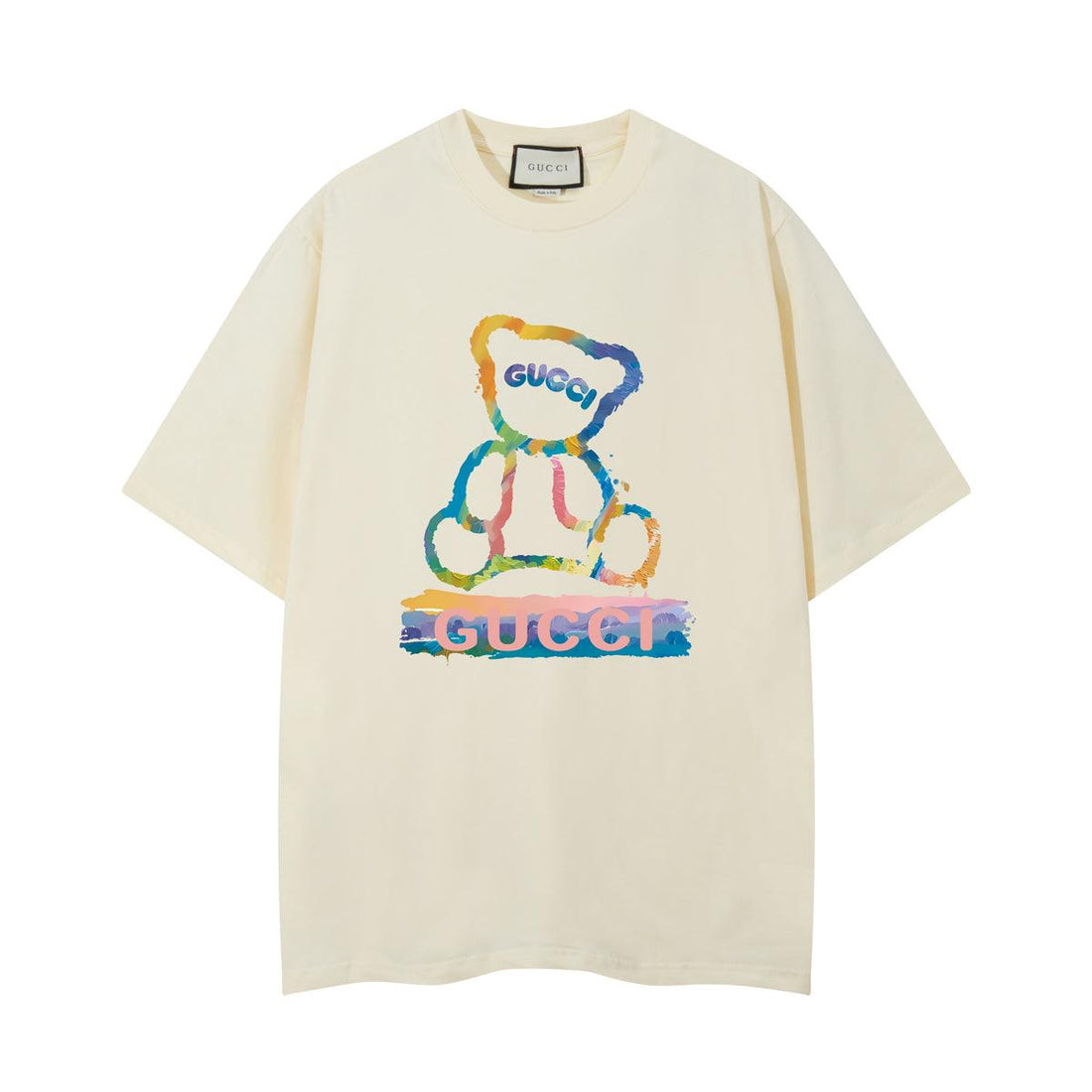 Gucci T-Shirt Without Collar 'Beige'