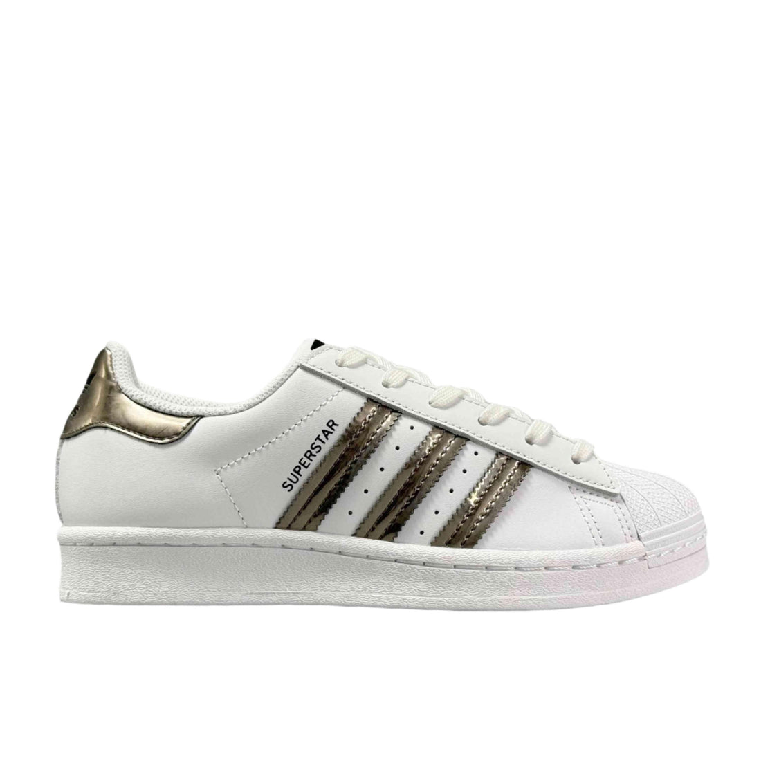 Adidas Superstar 'Cloud White Silver Metallic'