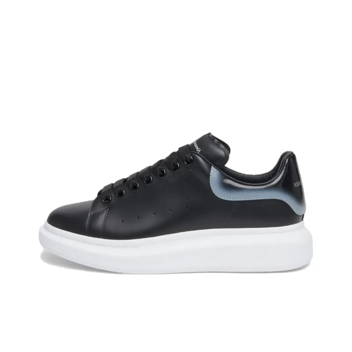 Alexander McQueen Larry Leather Sneakers 'Black White'