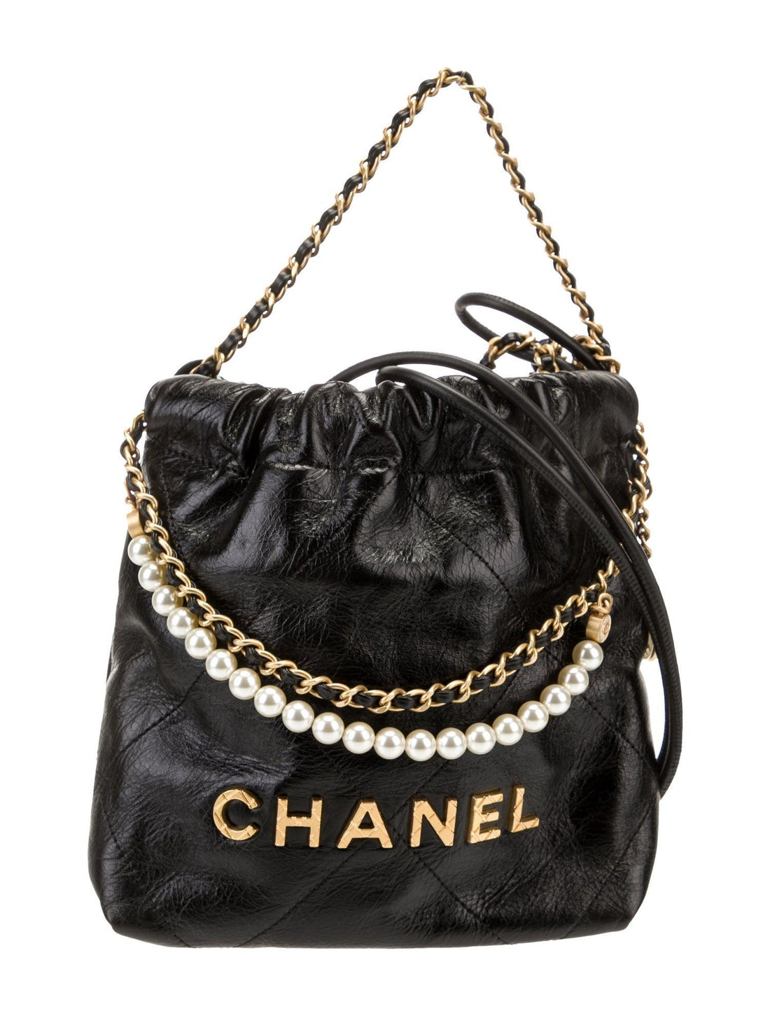 Chanel 2023 Mini Pearl 22 Hobo