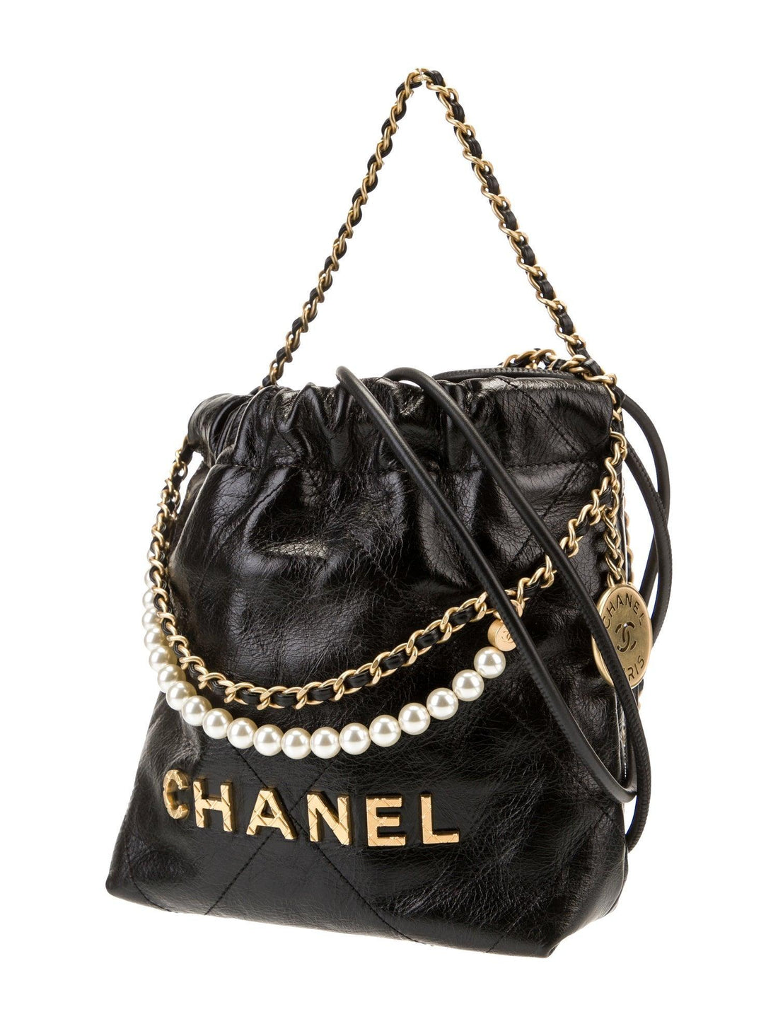 Chanel 2023 Mini Pearl 22 Hobo