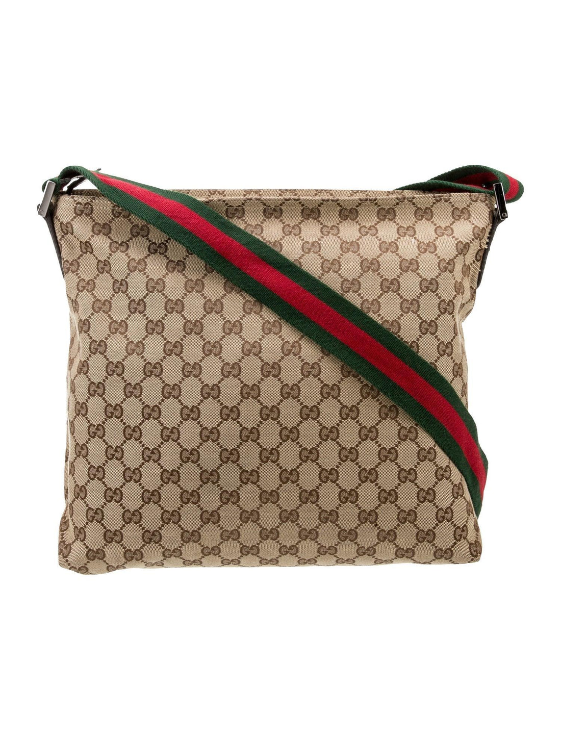 Gucci GG Canvas Messenger Bag