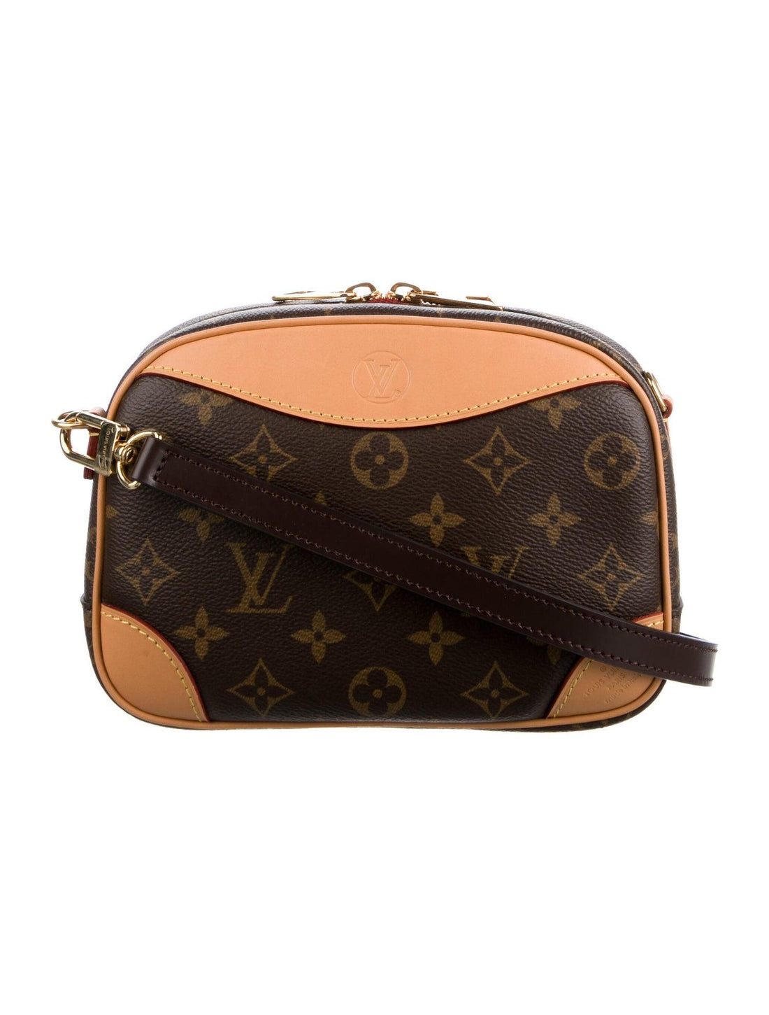 Louis Vuitton Monogram Mini Deauville Crossbody Bag