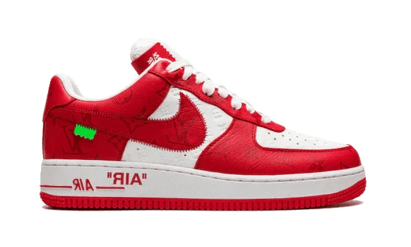 Nike Air Force 1 Low Louis Vuitton White Red