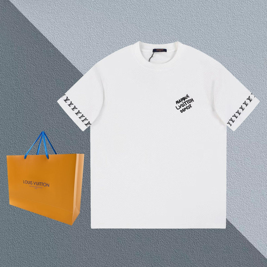 Louis Vuitton T-Shirt Without Collar 'White'