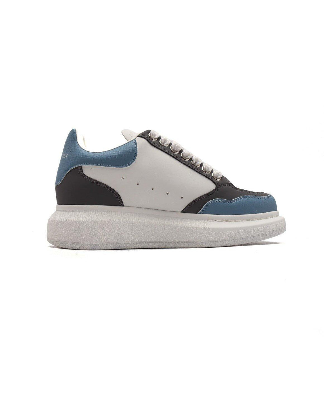 Alexander McQueen Men's Oversized Larry Leather Low-Top Sneakers