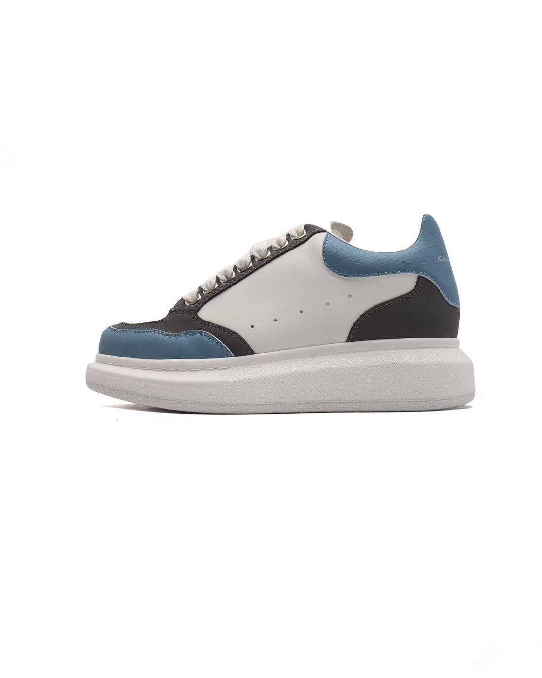 Alexander McQueen Men's Oversized Larry Leather Low-Top Sneakers