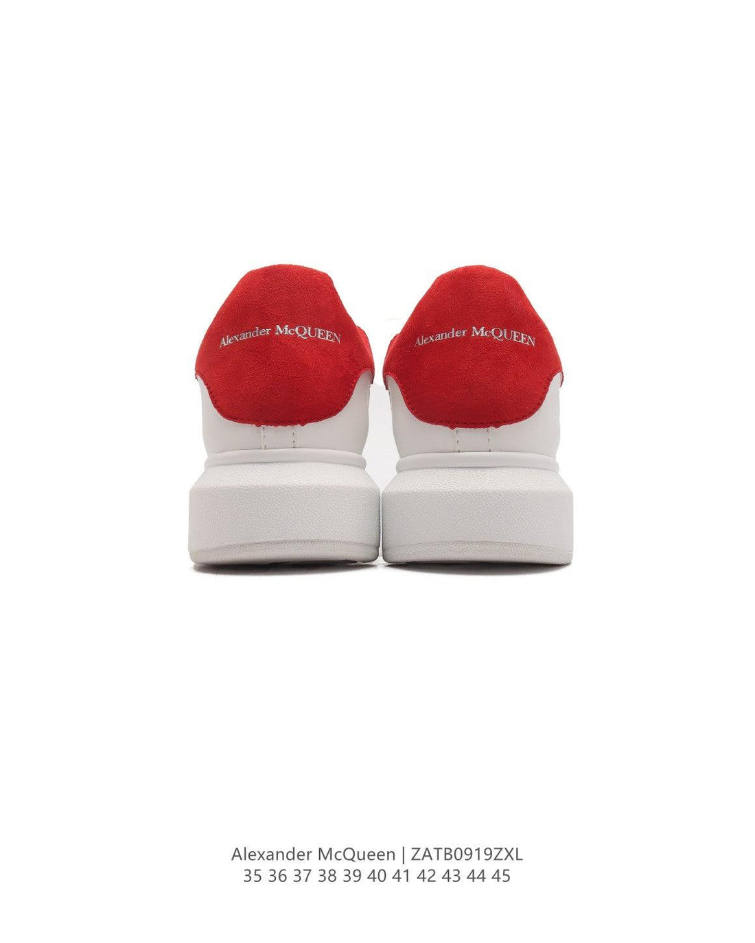 Alexander McQueen Sneakers 'White & Red'