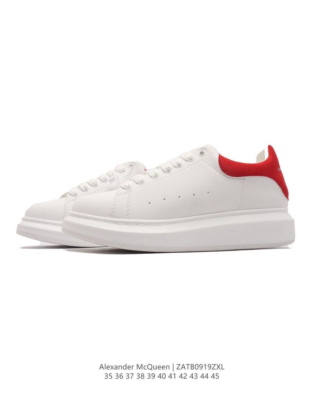 Alexander McQueen Sneakers 'White & Red'