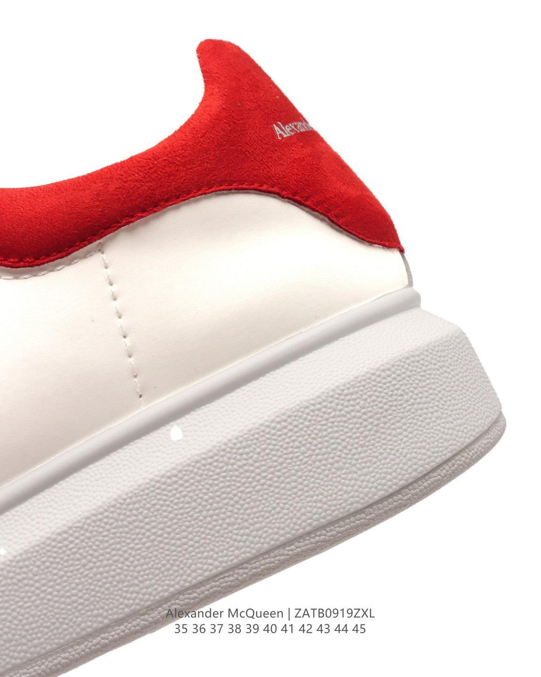 Alexander McQueen Sneakers 'White & Red'