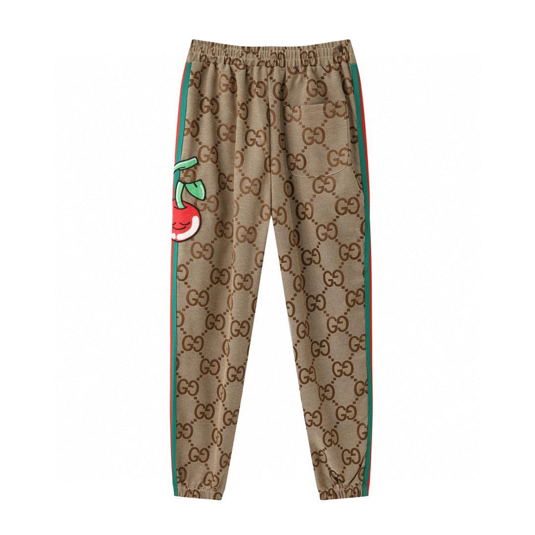 Gucci Long Pant 'Brown/Red/Green'