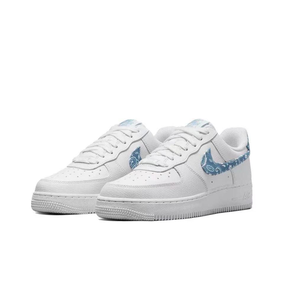 Nike Air Force 1 Low 07 'Essential White Worn Blue Paisley'