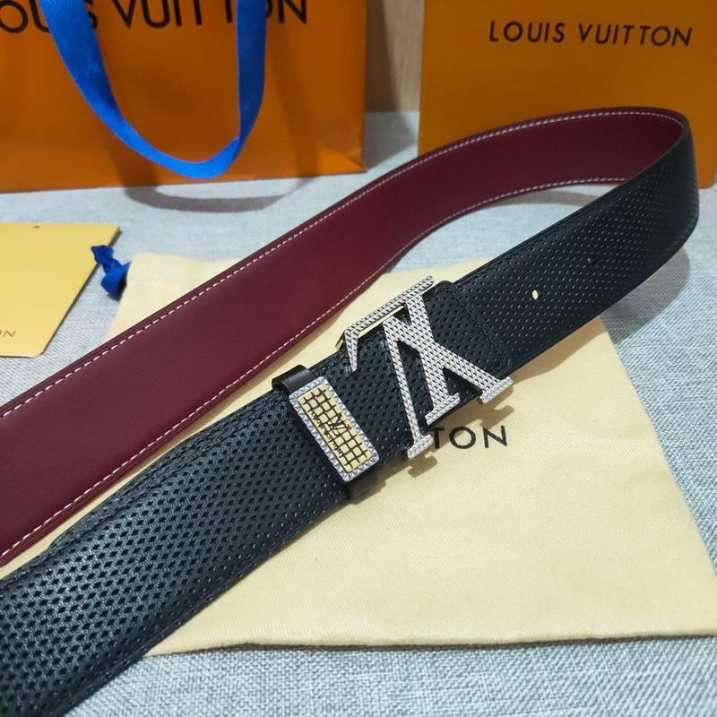 Louis Vuitton Belt 'Black/Red'