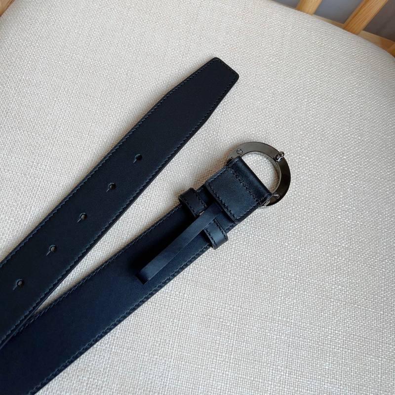 Burberry Leather Vintage Belt 'Black'