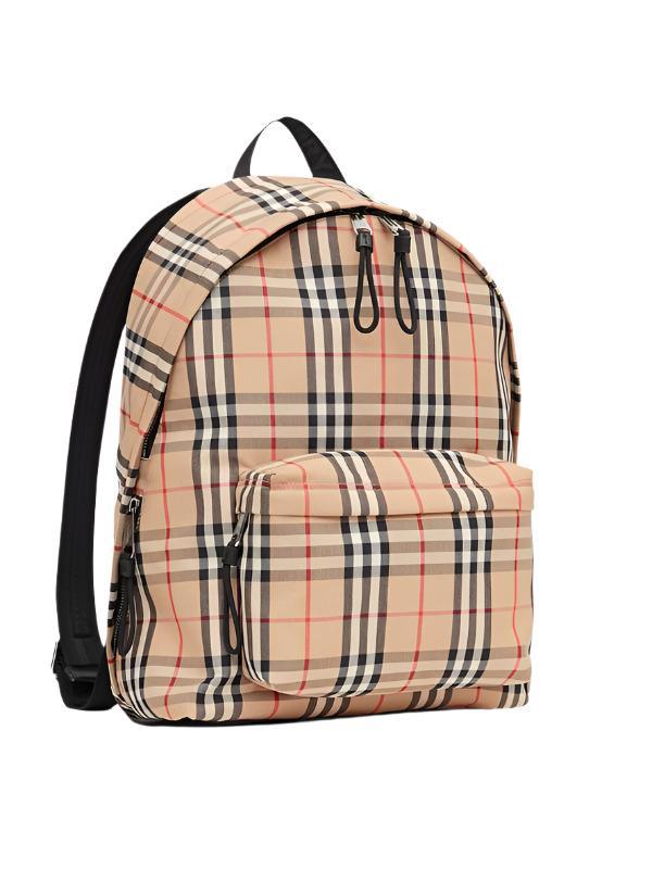 Burberry Vintage Check Nylon Backpack