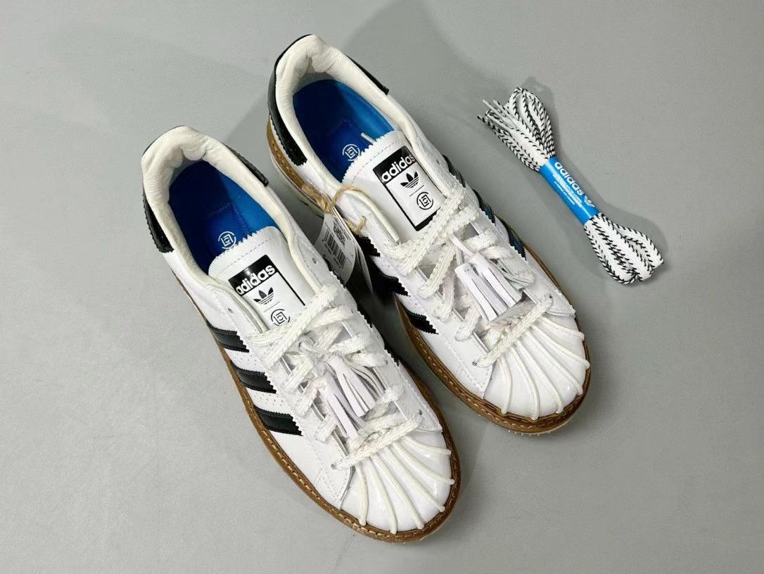 Adidas Superstar CLOT By Edison Chen White Crystal Sand