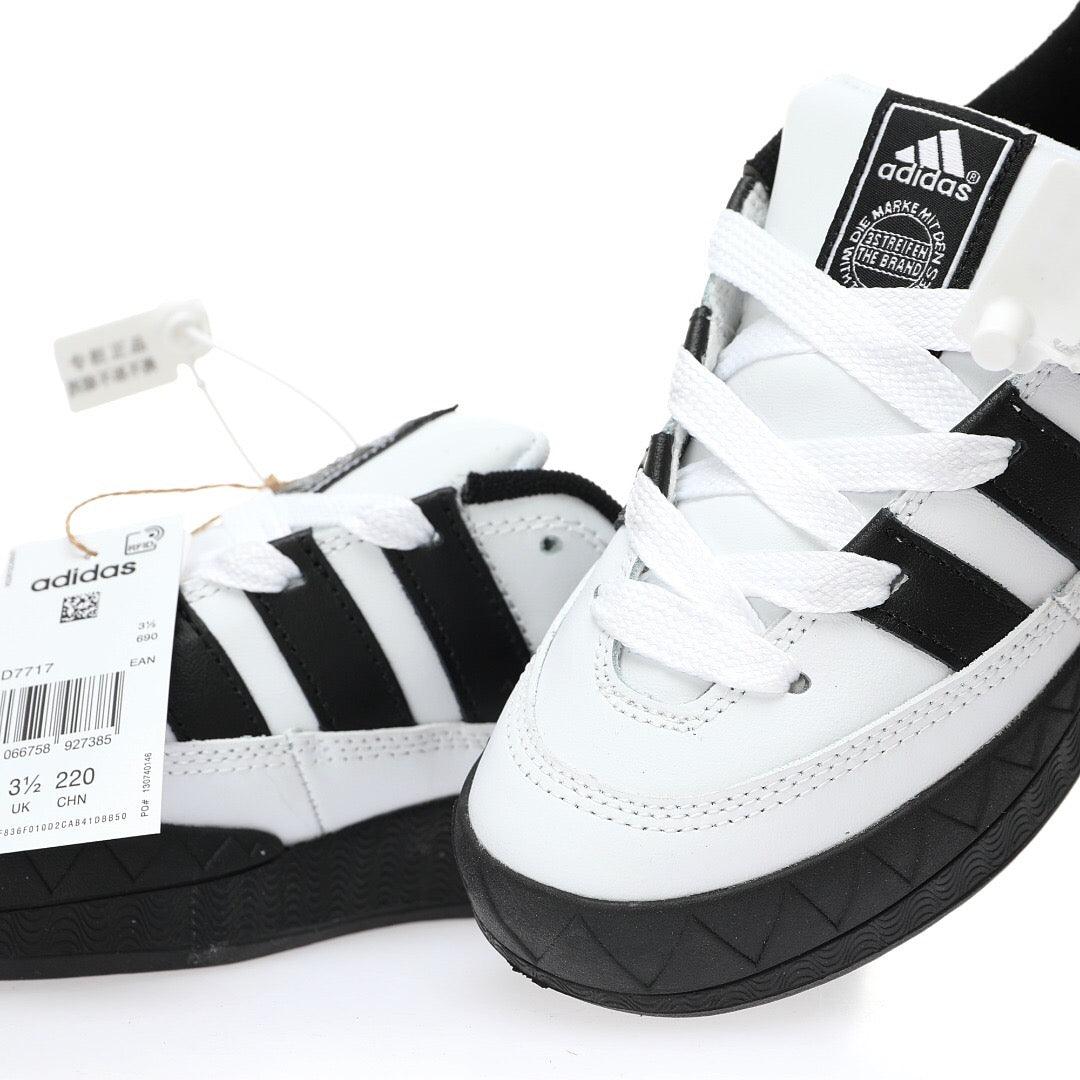 Atmos x Adidas Adimatic Low 'Homage White Black'