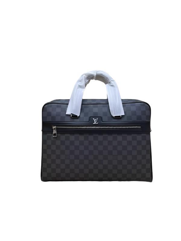 Louis Vuitton Grey Monogram Giant Empreinte Leather Onthego MM Men Bag