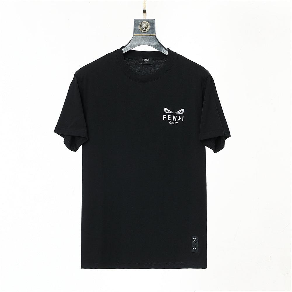 Fendi T-Shirt without Collar 'Black'