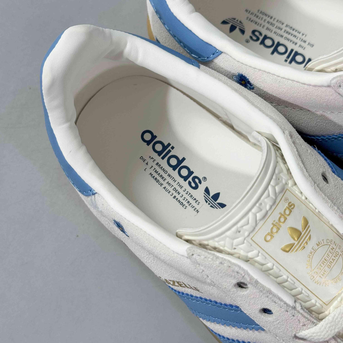 Adidas Originals Gazelle Indoor 'Light Blue Floral'