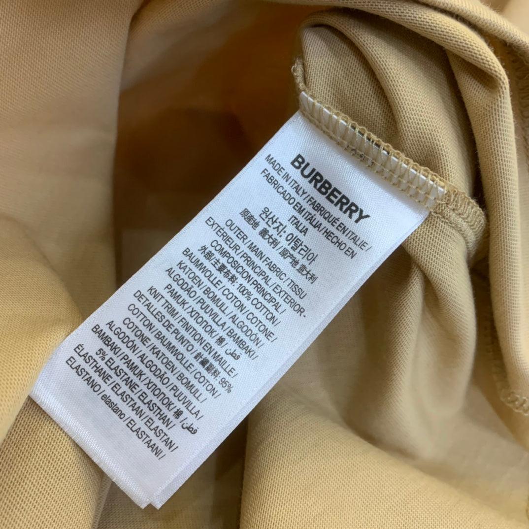 Burberry Beige T-Shirt Without Collar