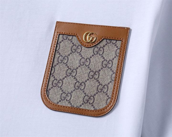 Gucci T-Shirt Without Collar 'White'