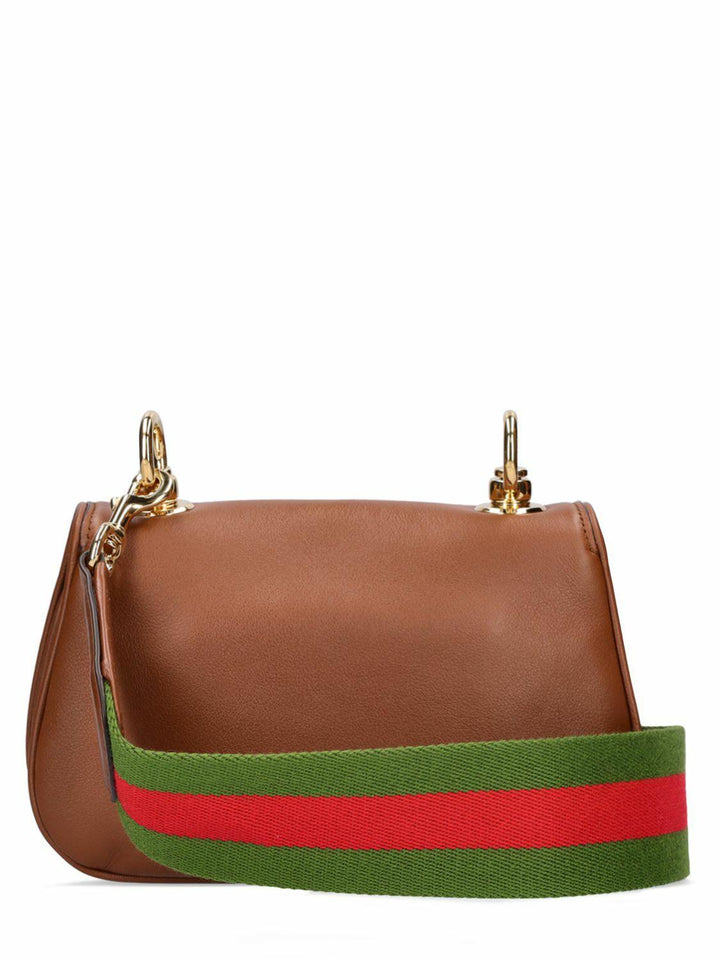 GUCCI Mini Blondie Leather Shoulder Bag