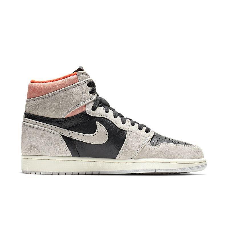 Air Jordan 1 High 'Neutral Grey Hyper Crimson'