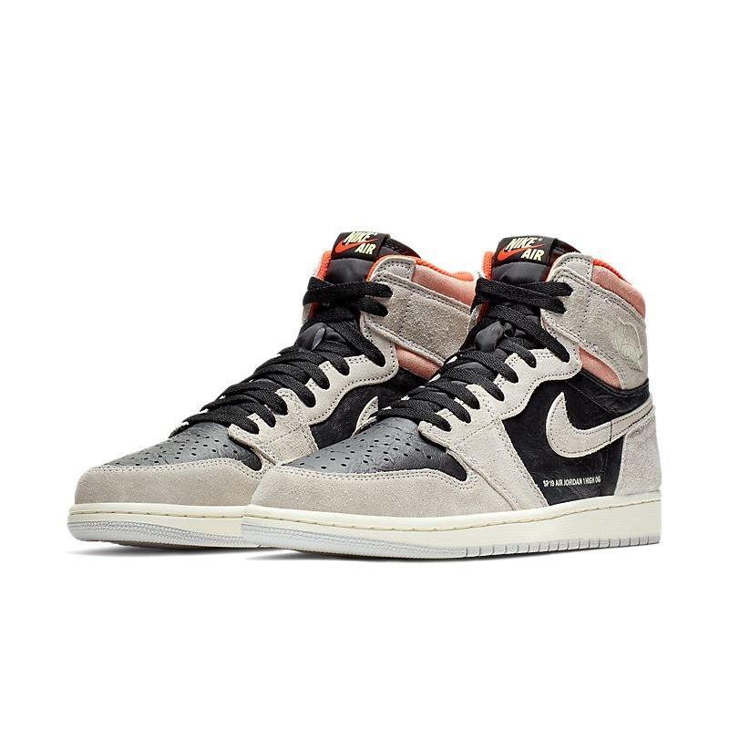 Air Jordan 1 High 'Neutral Grey Hyper Crimson'