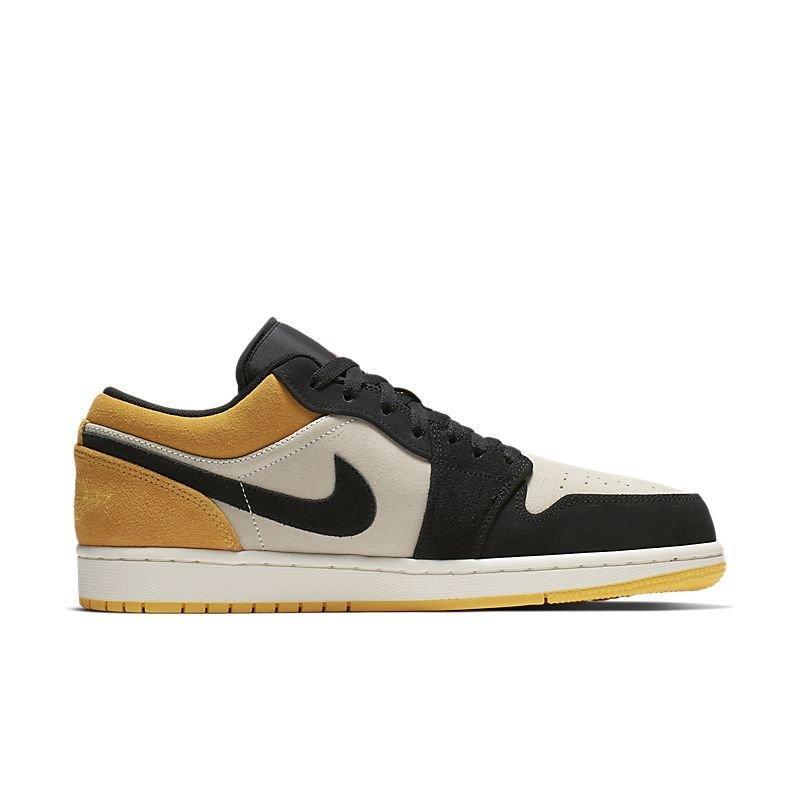 Air Jordan 1 Low 'Sail University Gold Black'