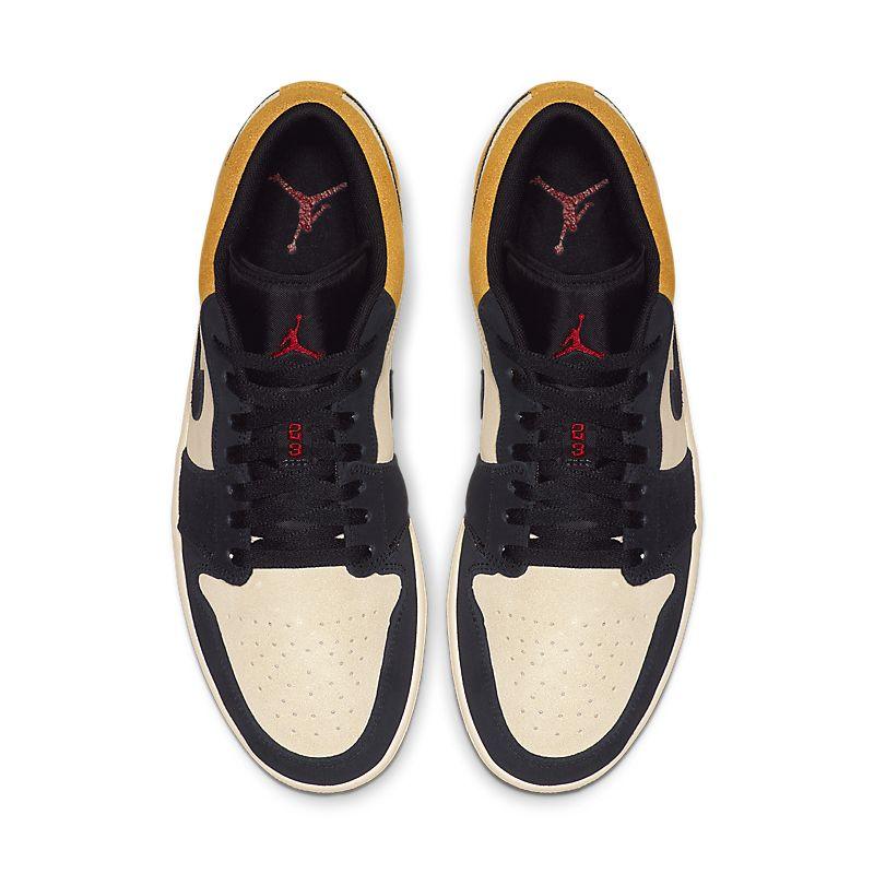 Air Jordan 1 Low 'Sail University Gold Black'