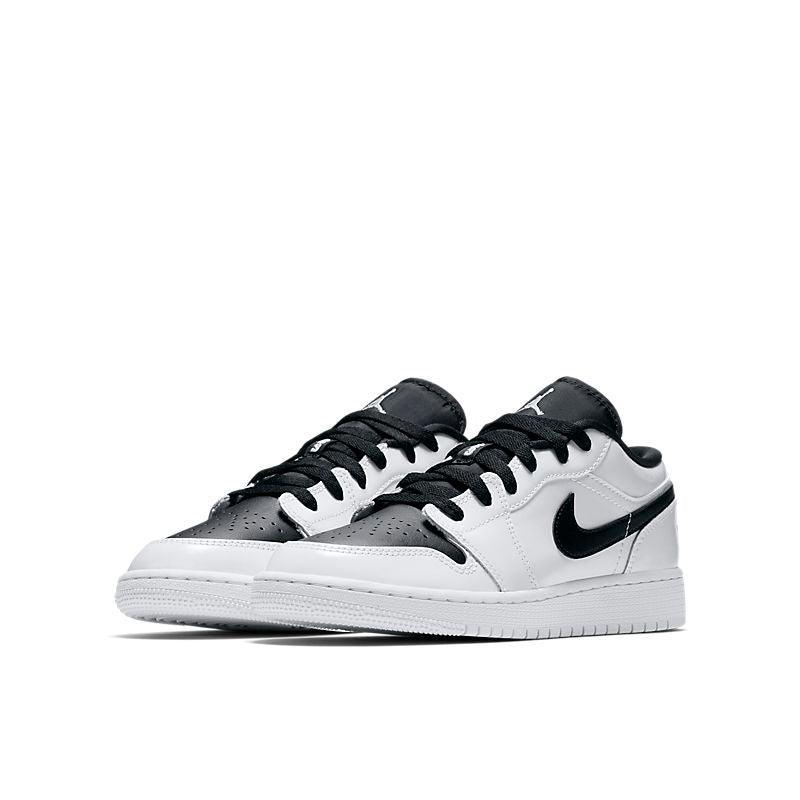 Air Jordan 1 Low 'White Black Patent'