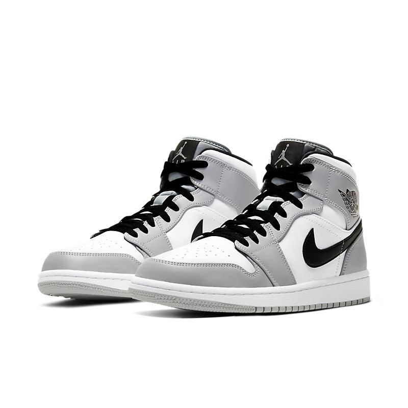 Air Jordan 1 Mid 'Light Smoke Grey'