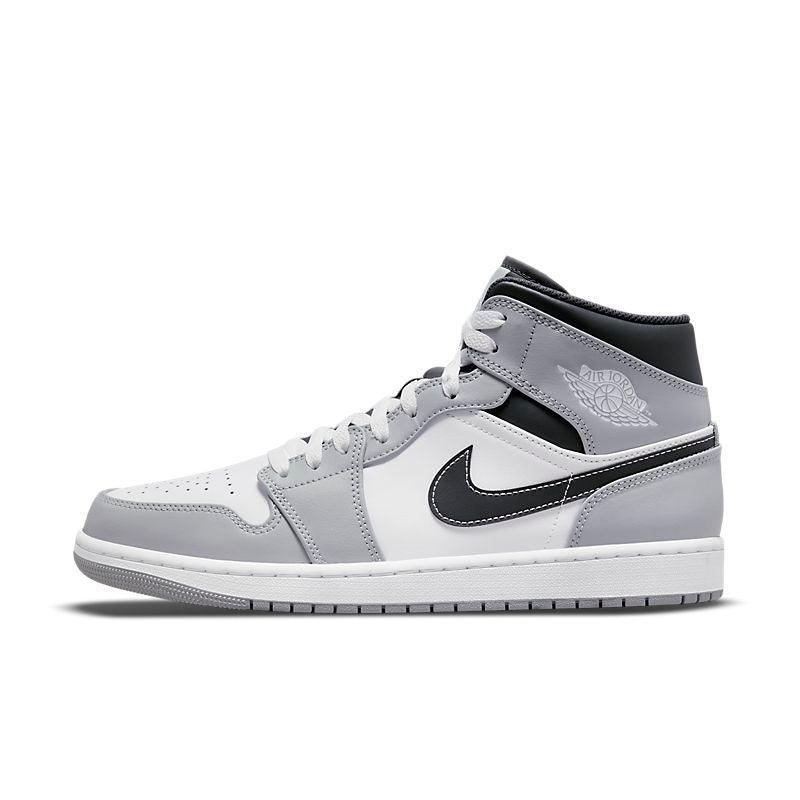 Air Jordan 1 Mid 'Light Smoke Grey Anthracite'