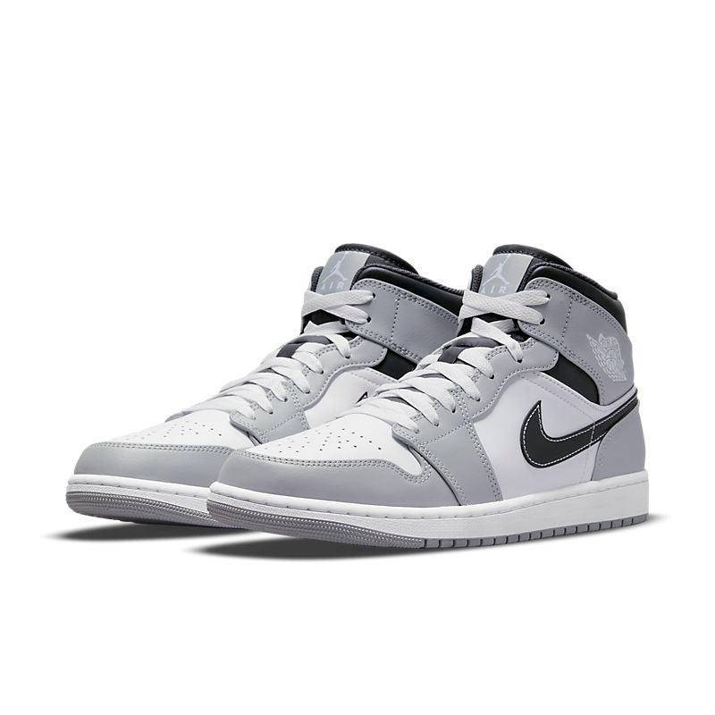 Air Jordan 1 Mid 'Light Smoke Grey Anthracite'