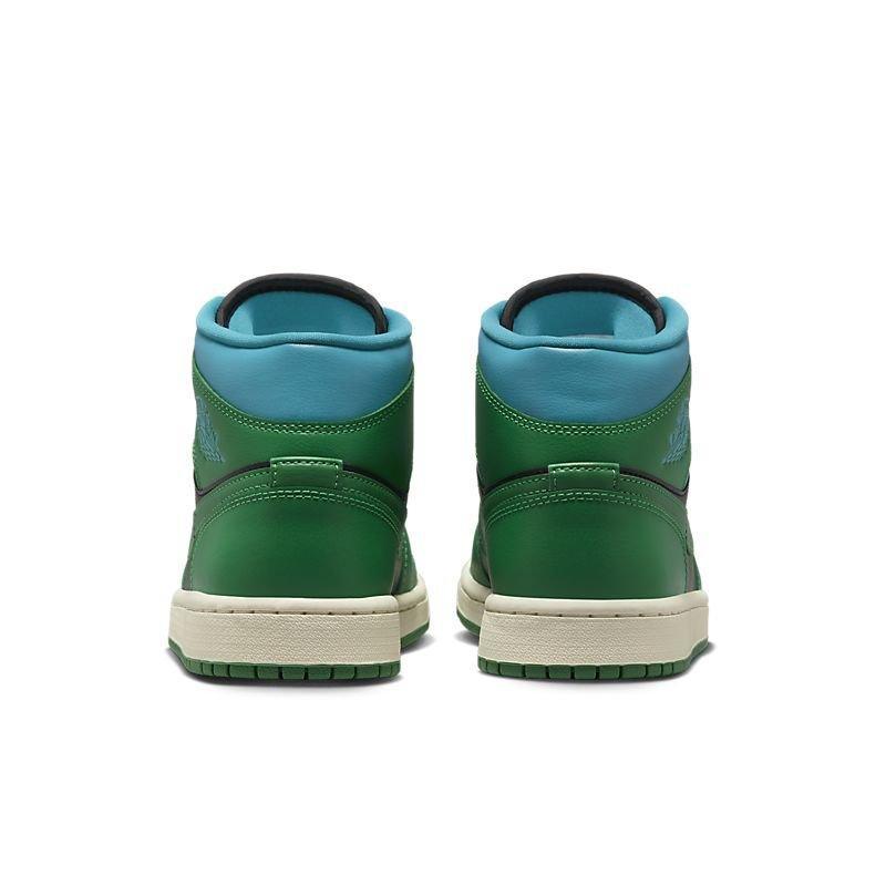 Air Jordan 1 Mid 'Lucky Green Aquatone'