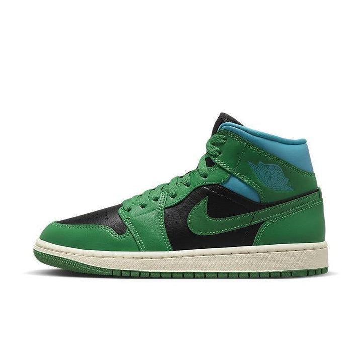 Air Jordan 1 Mid 'Lucky Green Aquatone'