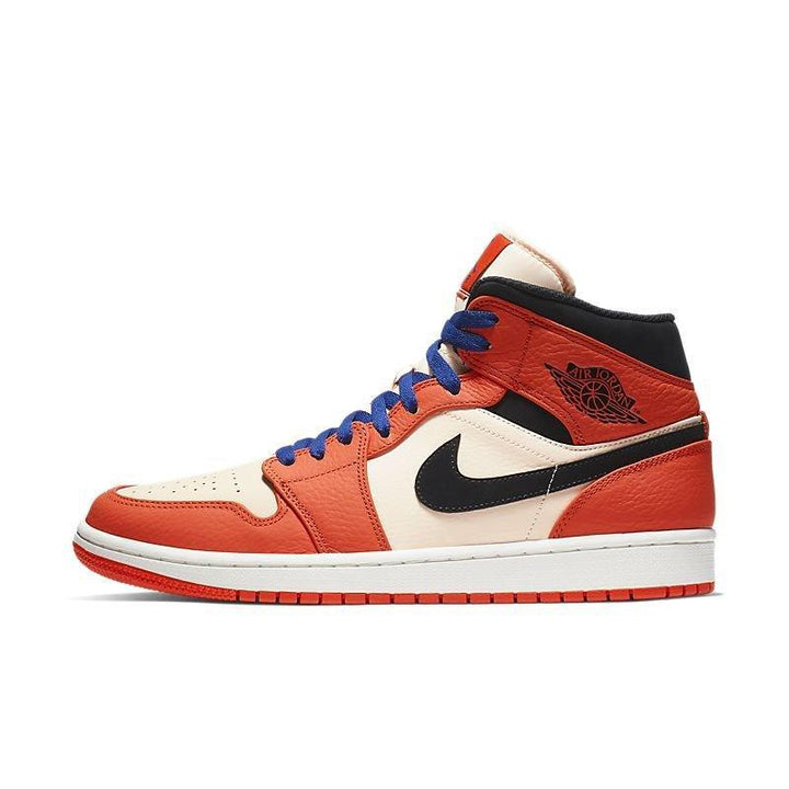 Air Jordan 1 Mid 'Team Orange Black'